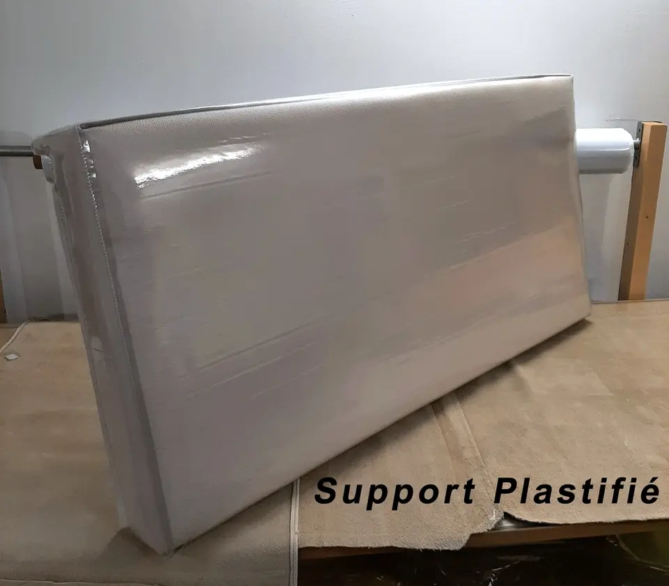 Coussins de camping-car sur support plastifié