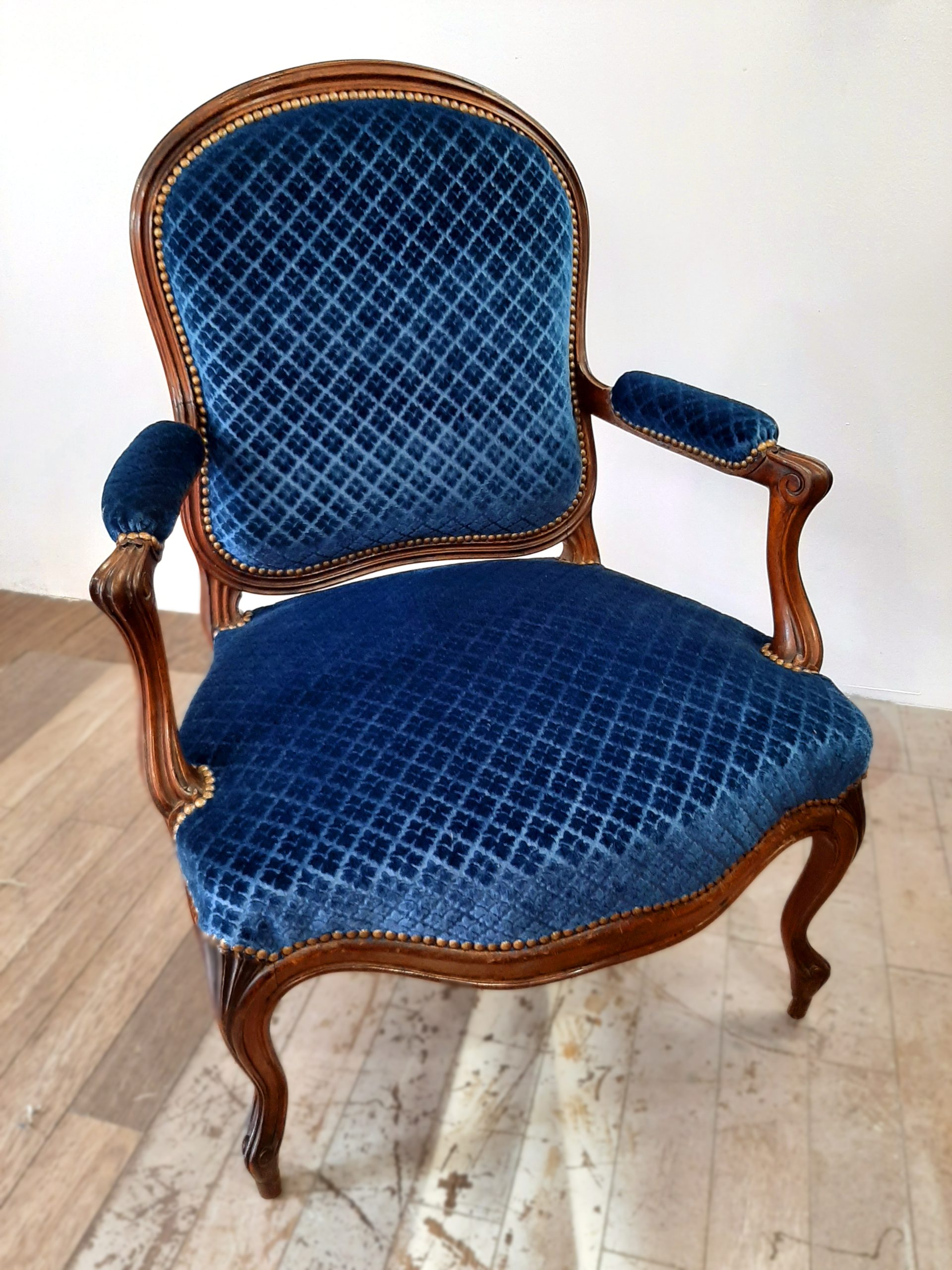 Rénovation tapisserie chaise